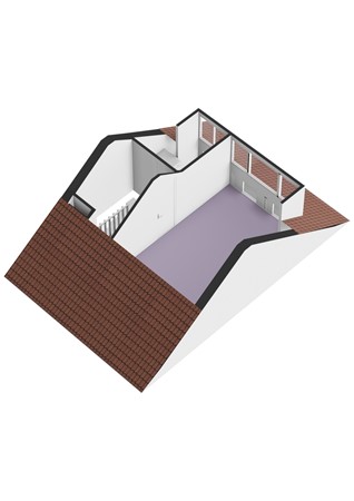 Floorplan - Bernhardstraat 1B, 3274 AB Heinenoord